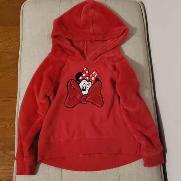 Disney- Minnie Mouse Red & Black Sweatsuit- Size 4 - Picture 2 of 6
